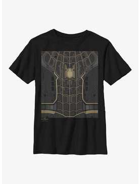 Marvel Spider-Man: No Way Home Black Suit Costume Youth T-Shirt, , hi-res