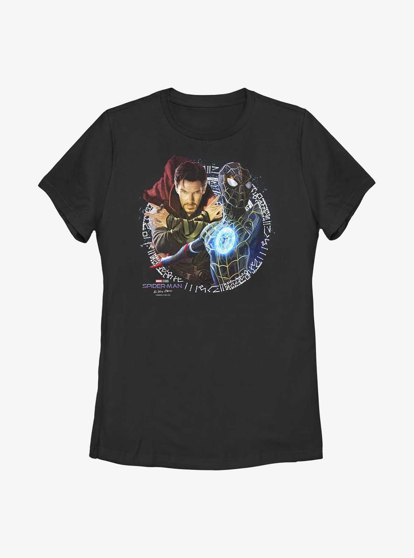 Marvel Spider-Man: No Way Home Doctor Strange & Spider-Man Womens T-Shirt, , hi-res