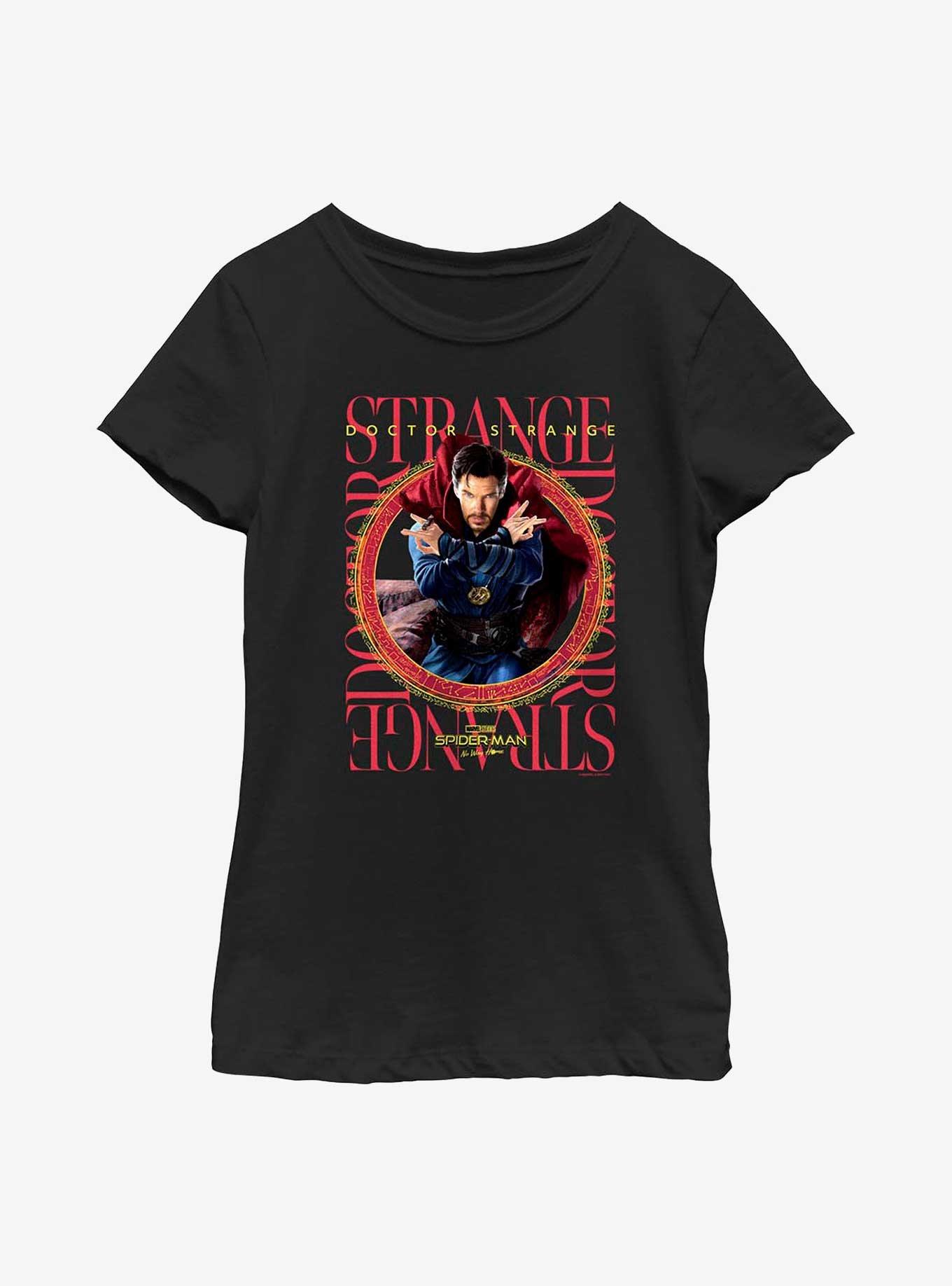 Marvel Spider-Man: No Way Home Doctor Strange Ways Youth Girls T-Shirt, BLACK, hi-res