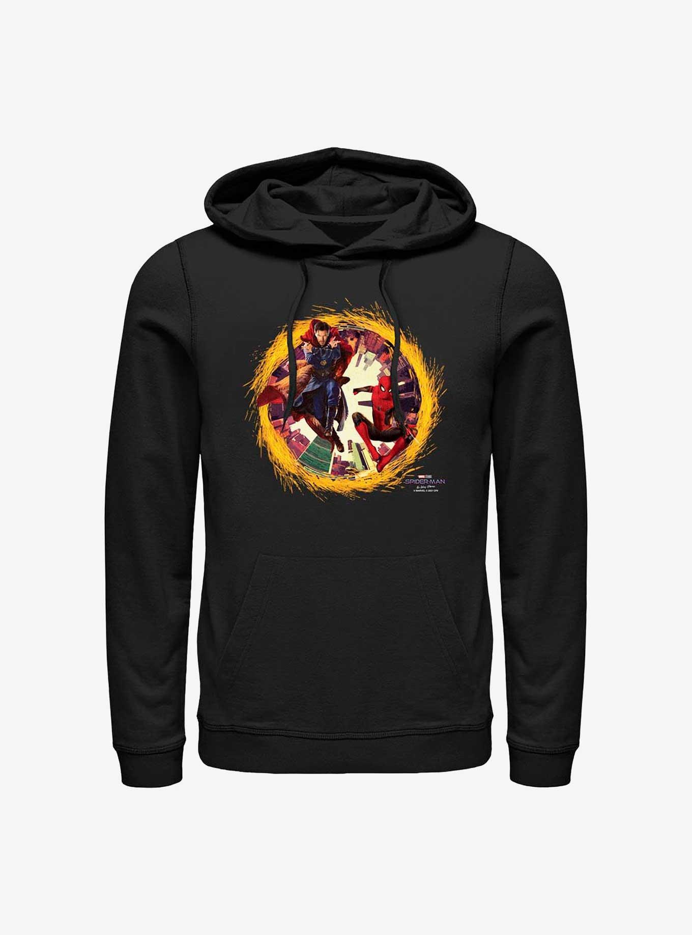Marvel Spider-Man: No Way Home Doctor Strange & Spider-Man Portal Hoodie, , hi-res