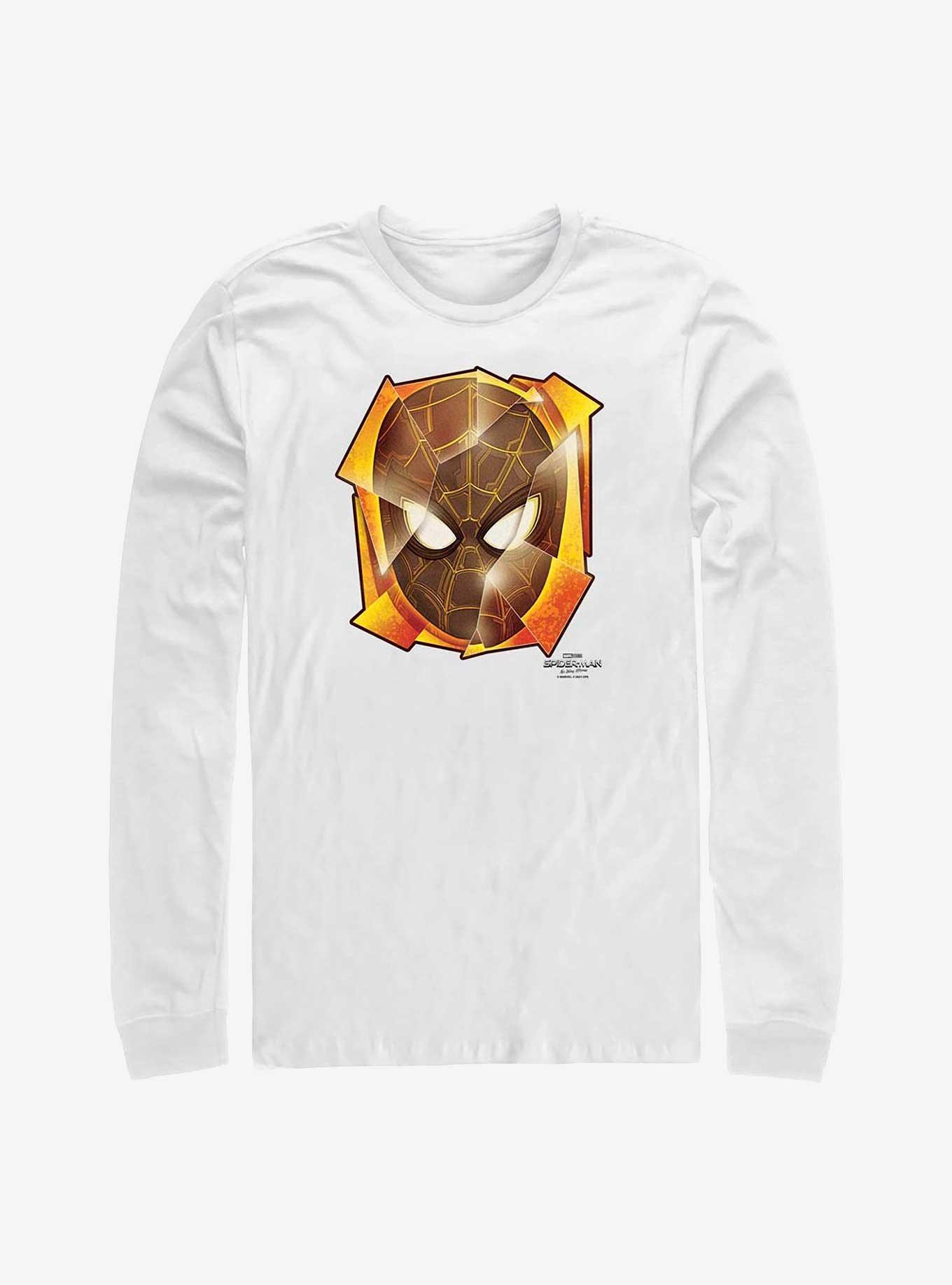 Marvel Spider-Man: No Way Home Mask Pieces Long-Sleeve T-Shirt, , hi-res