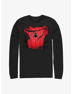Marvel Spider-Man: No Way Home Ripped Spider-Man Costume Long-Sleeve T-Shirt, , hi-res