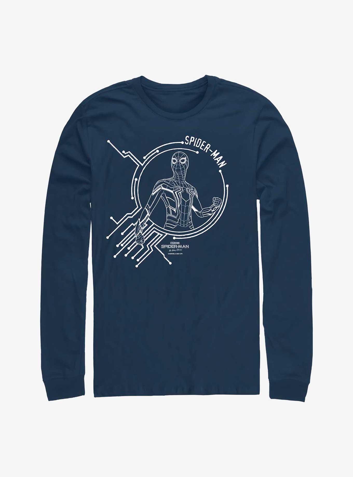Marvel Spider-Man: No Way Home Spidey Tech Long-Sleeve T-Shirt, , hi-res