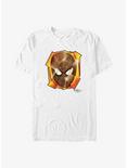 Marvel Spider-Man: No Way Home Mask Pieces T-Shirt, WHITE, hi-res