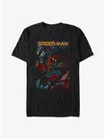 Marvel Spider-Man: No Way Home Slinging Cover T-Shirt, BLACK, hi-res