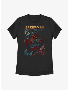 Marvel Spider-Man: No Way Home Slinging Cover Womens T-Shirt, , hi-res