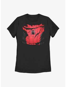 Marvel Spider-Man: No Way Home Ripped Spider-Man Costume Womens T-Shirt, , hi-res
