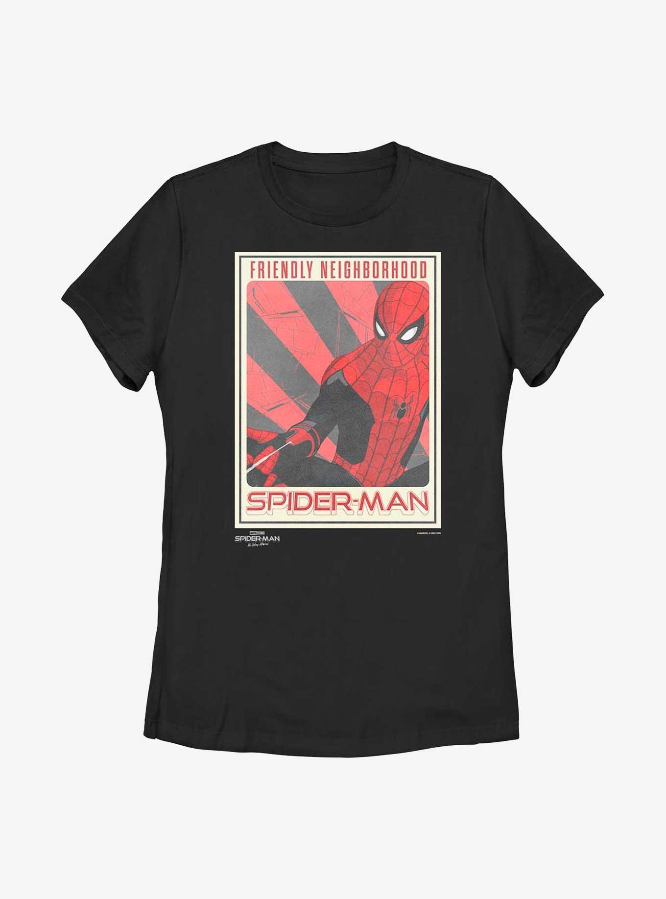 Marvel Spider-Man: No Way Home The Friendly Spider Womens T-Shirt, , hi-res