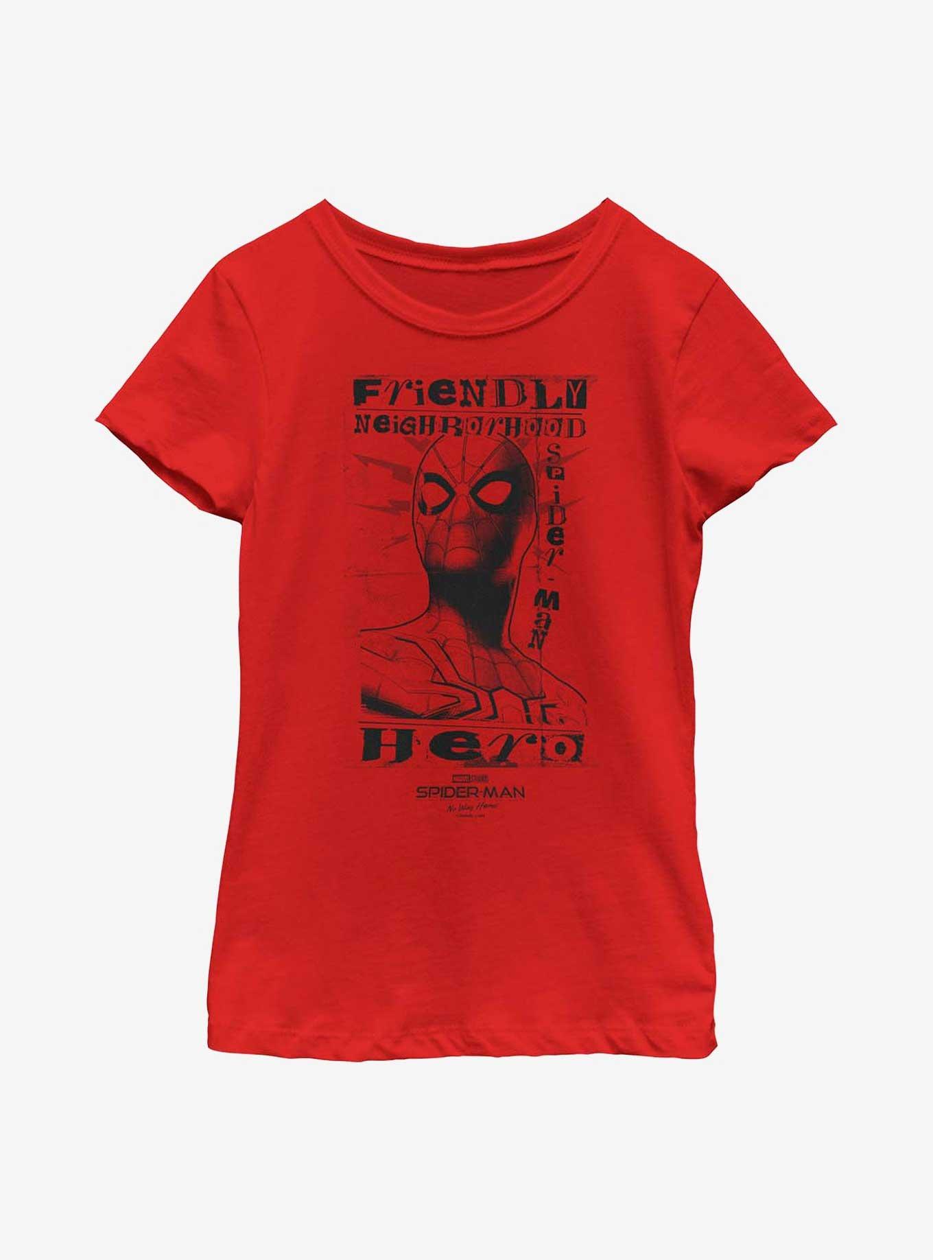 Marvel Spider-Man: No Way Home Neighborhood Hero Youth Girls T-Shirt, , hi-res
