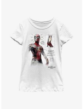 Marvel Spider-Man: No Way Home Spidey Senses Grid Youth Girls T-Shirt, , hi-res