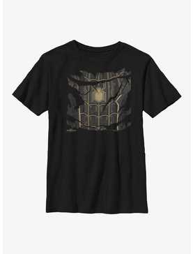 Marvel Spider-Man: No Way Home Ripped Black Suit Spider Costume Youth T-Shirt, , hi-res