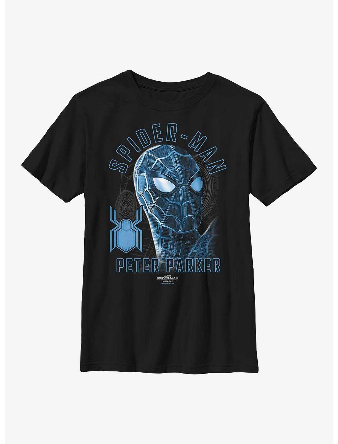 Marvel Spider-Man: No Way Home Spider-Man Peter Parker Youth T-Shirt, BLACK, hi-res