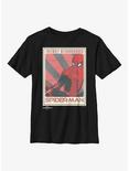 Marvel Spider-Man: No Way Home The Friendly Spider Youth T-Shirt, BLACK, hi-res