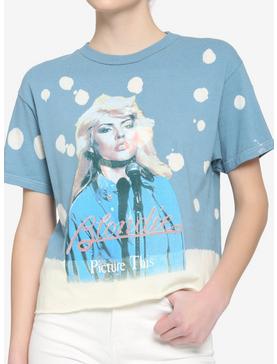 Blondie Picture This Bleach Wash Girls Crop T-Shirt, , hi-res