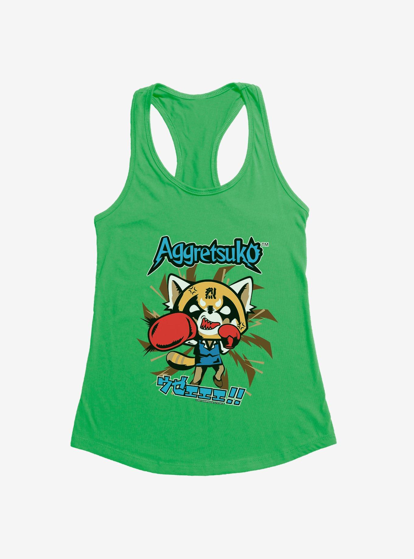 Aggretsuko Stay Balanced Girls Tank