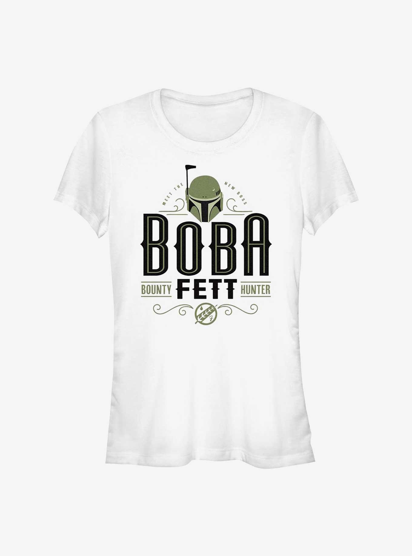 Star Wars The Book Of Boba Fett Boba Fett Bounty Hunter Girls T-Shirt, , hi-res