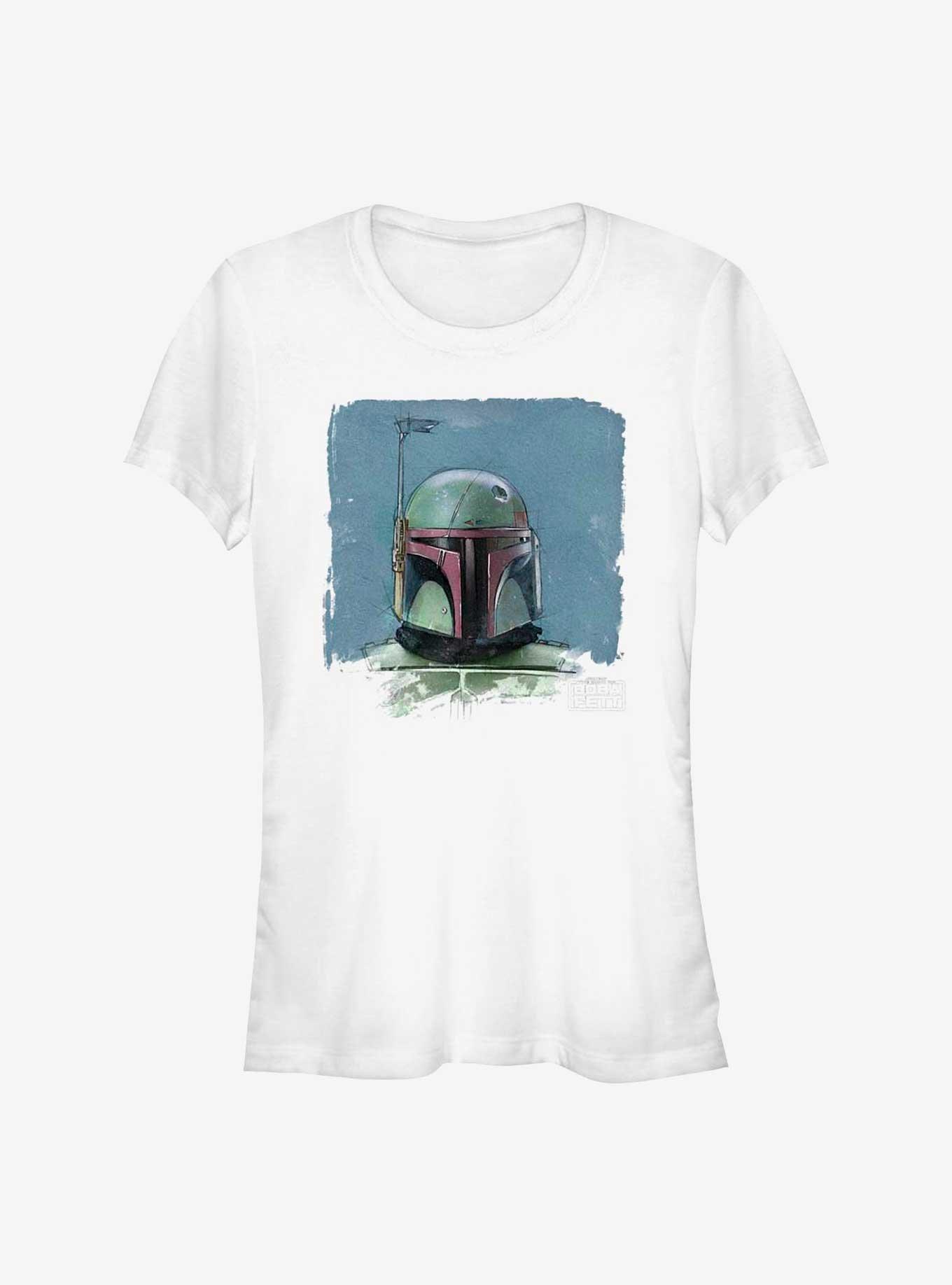 Star Wars The Book Of Boba Fett Portrait Girls T-Shirt