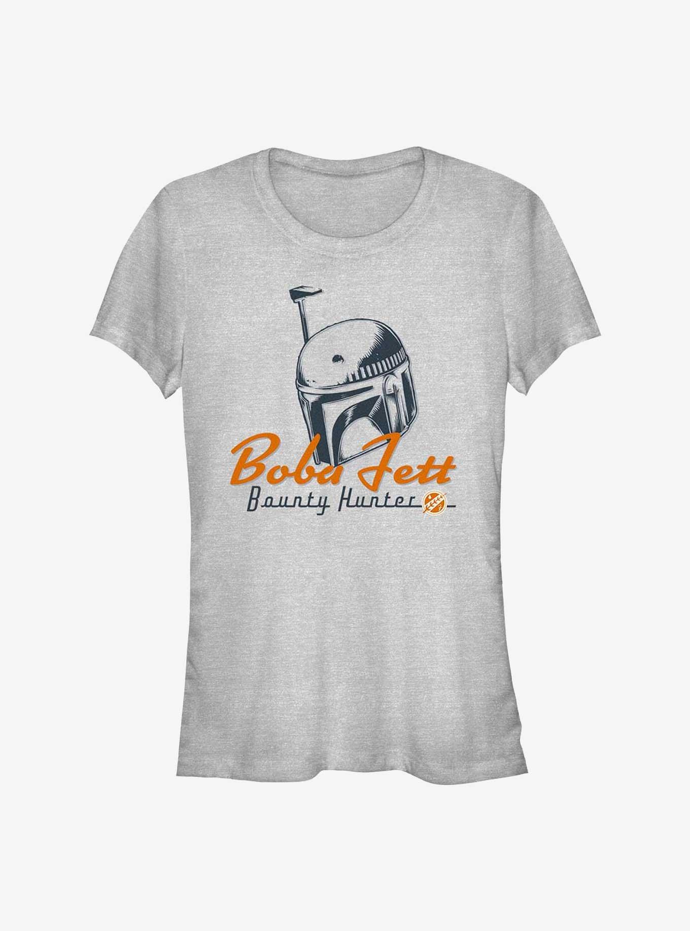 Star Wars The Book Of Boba Fett Helmet Girls T-Shirt