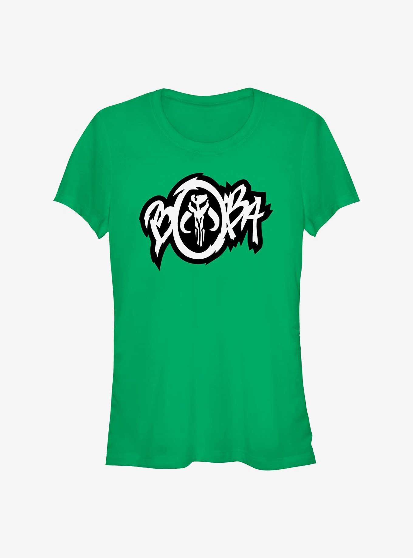 Star Wars The Book Of Boba Fett Boba Mando Skull Girls T-Shirt, , hi-res