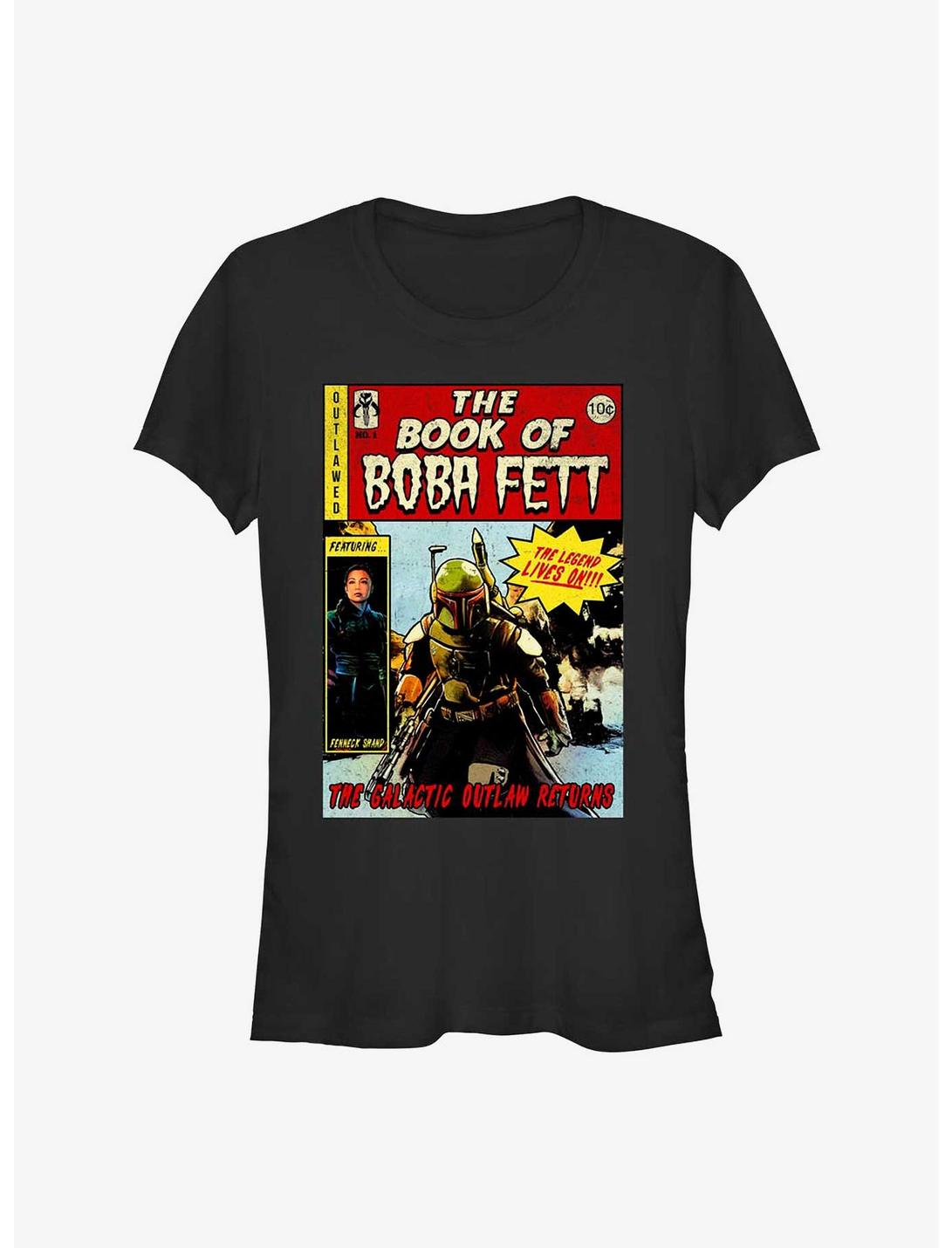 Star Wars The Book Of Boba Fett Ec Comic Boba Girls T-Shirt, BLACK, hi-res