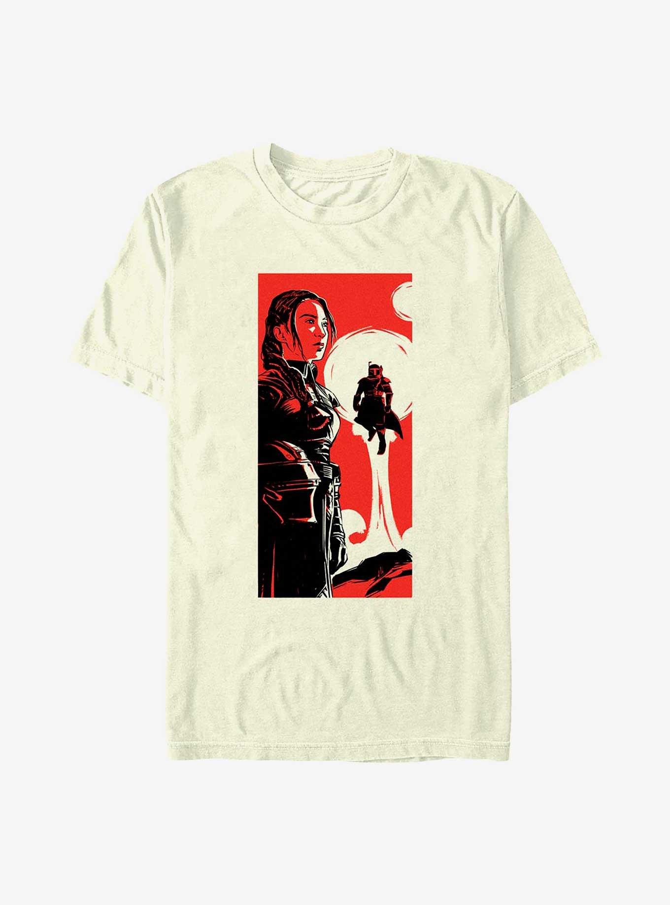 Star Wars The Book Of Boba Fett Fennec Boba Poster T-Shirt, , hi-res