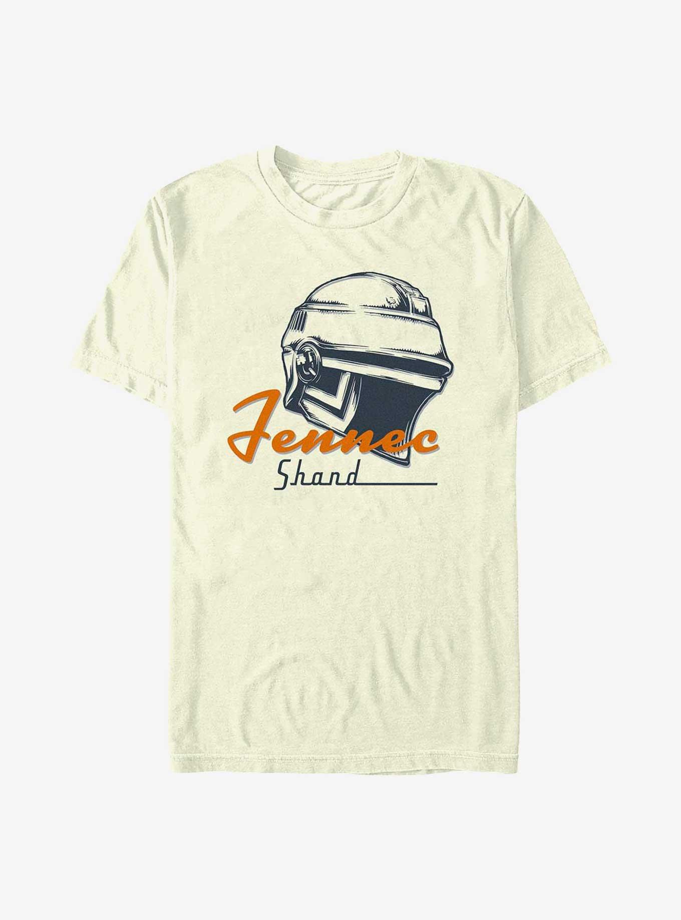 Star Wars The Book Of Boba Fett Fennec Helmet T-Shirt, NATURAL, hi-res