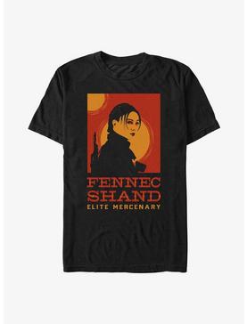 Star Wars The Book Of Boba Fett Fennec Shand Poster T-Shirt, , hi-res
