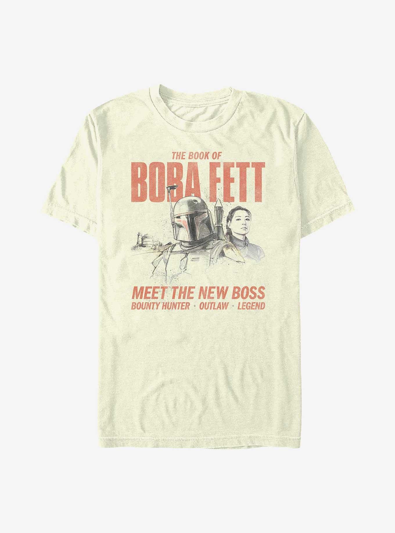 Star Wars The Book Of Boba Fett Fett Flyer T-Shirt, NATURAL, hi-res