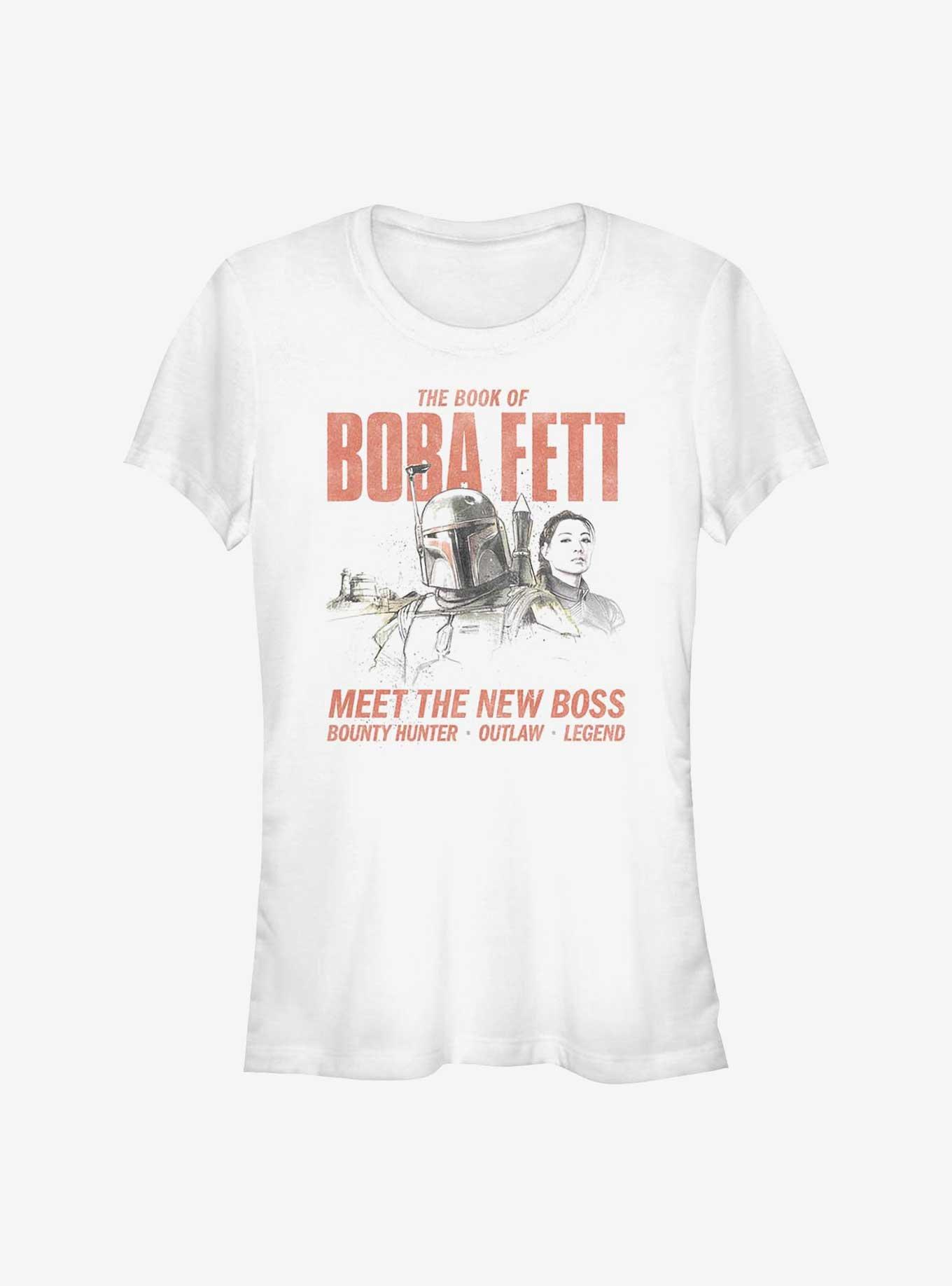 Star Wars The Book Of Boba Fett Fett Flyer Girls T-Shirt, WHITE, hi-res