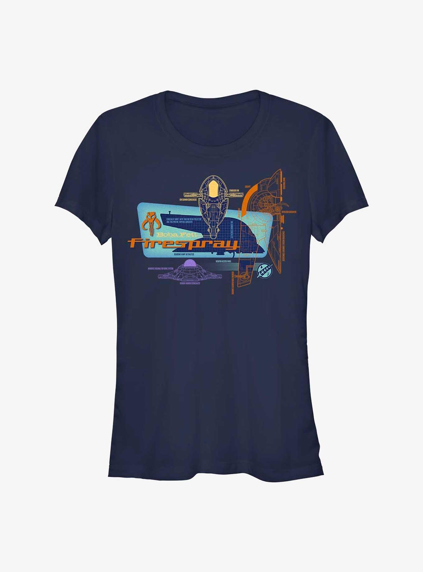 Star Wars The Book Of Boba Fett Firespray Girls T-Shirt, , hi-res