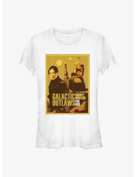 Star Wars The Book Of Boba Fett Galactic Outlaws Girls T-Shirt, , hi-res