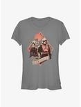 Star Wars The Book Of Boba Fett Greeting From Tatooine Girls T-Shirt, CHARCOAL, hi-res