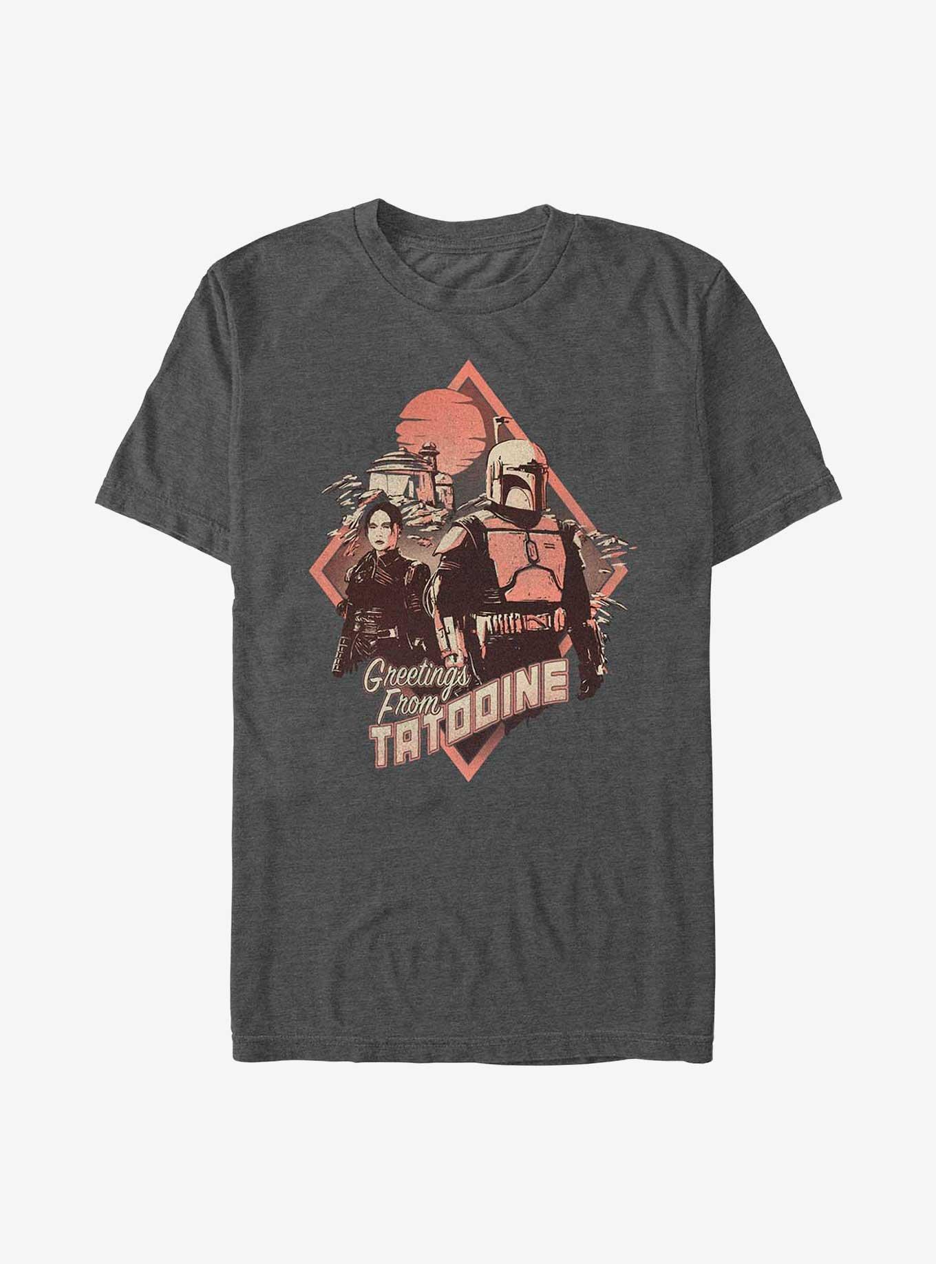 Star Wars The Book Of Boba Fett Greeting From Tatooine T-Shirt, , hi-res