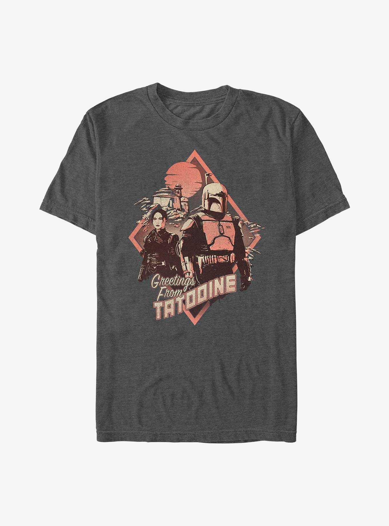 Star Wars The Book Of Boba Fett Greeting From Tatooine T-Shirt, , hi-res