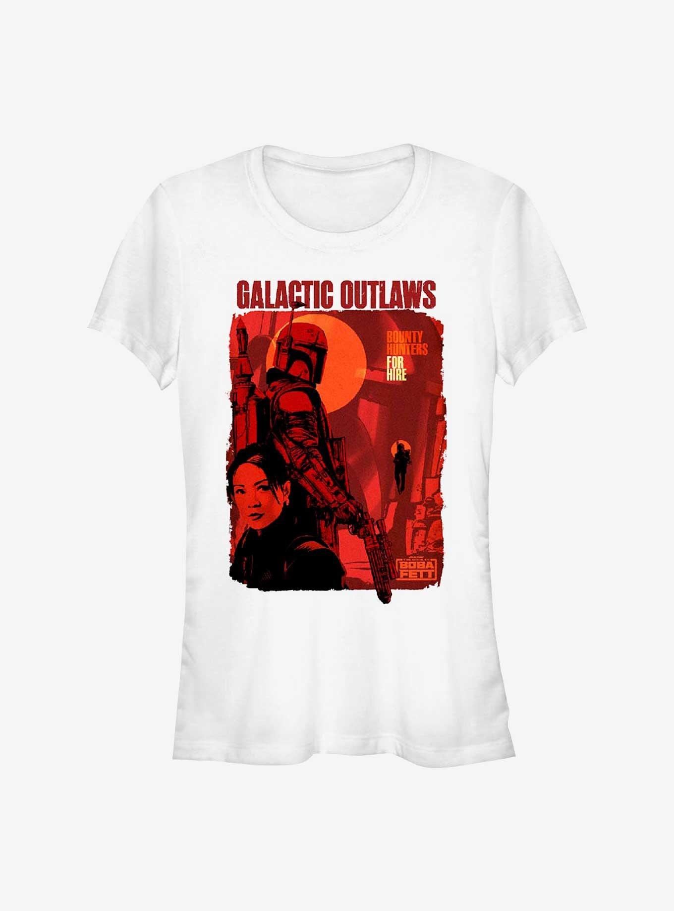 Star Wars The Book Of Boba Fett Hunters For Hire Girls T-Shirt, , hi-res