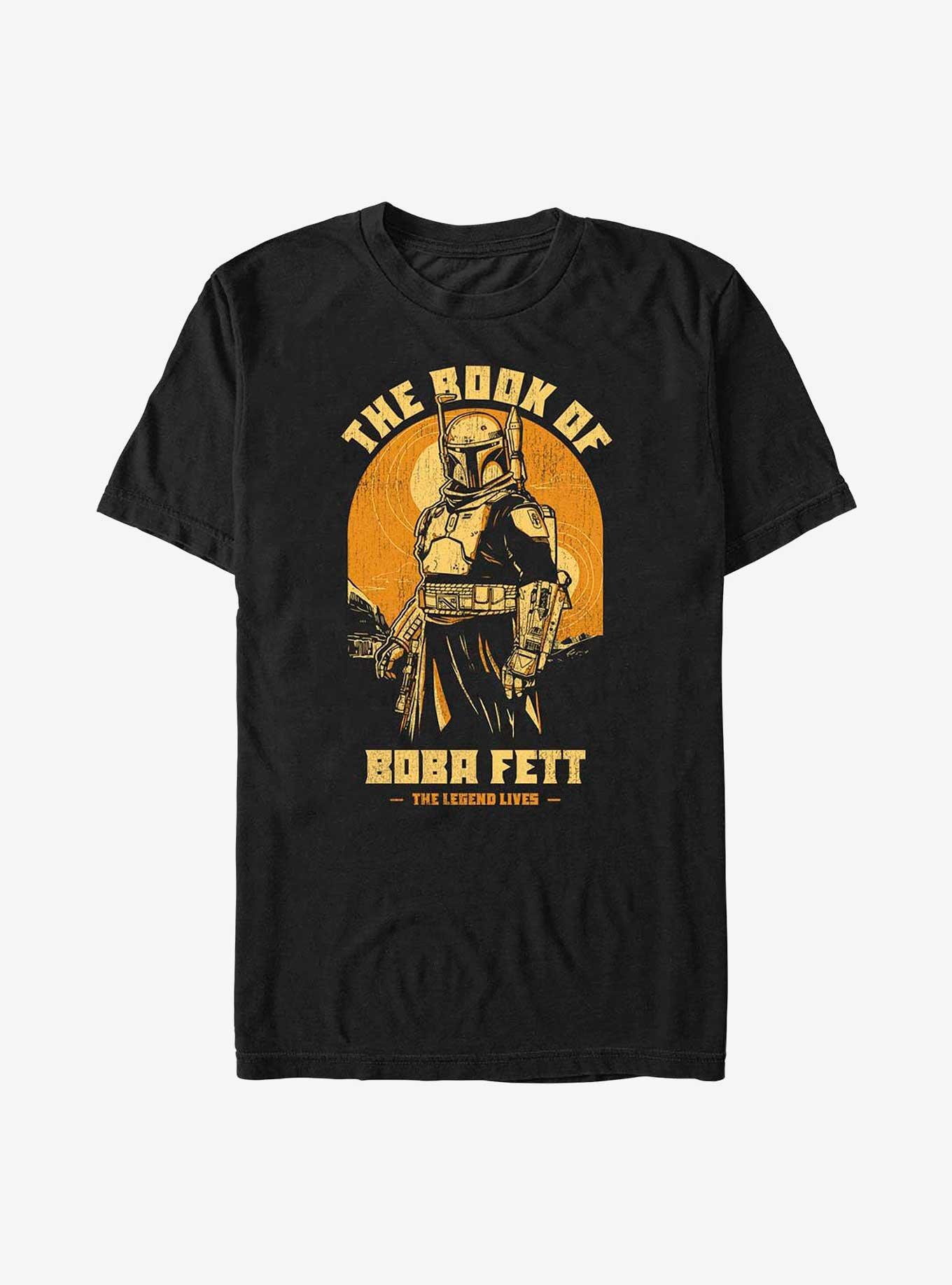 Star Wars The Book Of Boba Fett Living Legend Tatooine T-Shirt, BLACK, hi-res