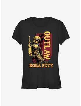 Star Wars The Book Of Boba Fett Outlaw Boba Fett Girls T-Shirt, , hi-res