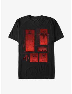 Star Wars The Book Of Boba Fett Red Icons Living Legend T-Shirt, , hi-res
