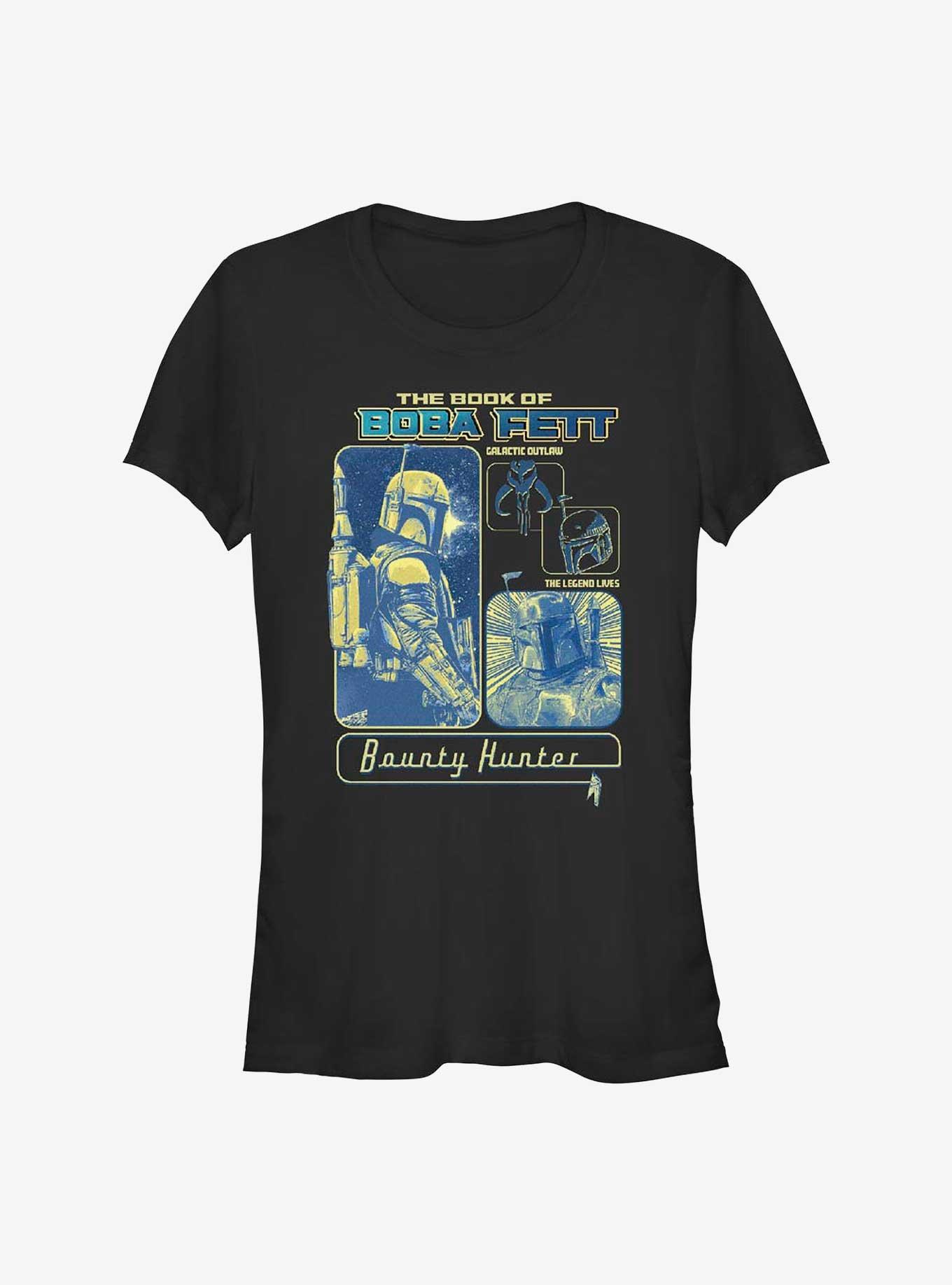 Star Wars The Book Of Boba Fett Space Bound Girls T-Shirt, BLACK, hi-res