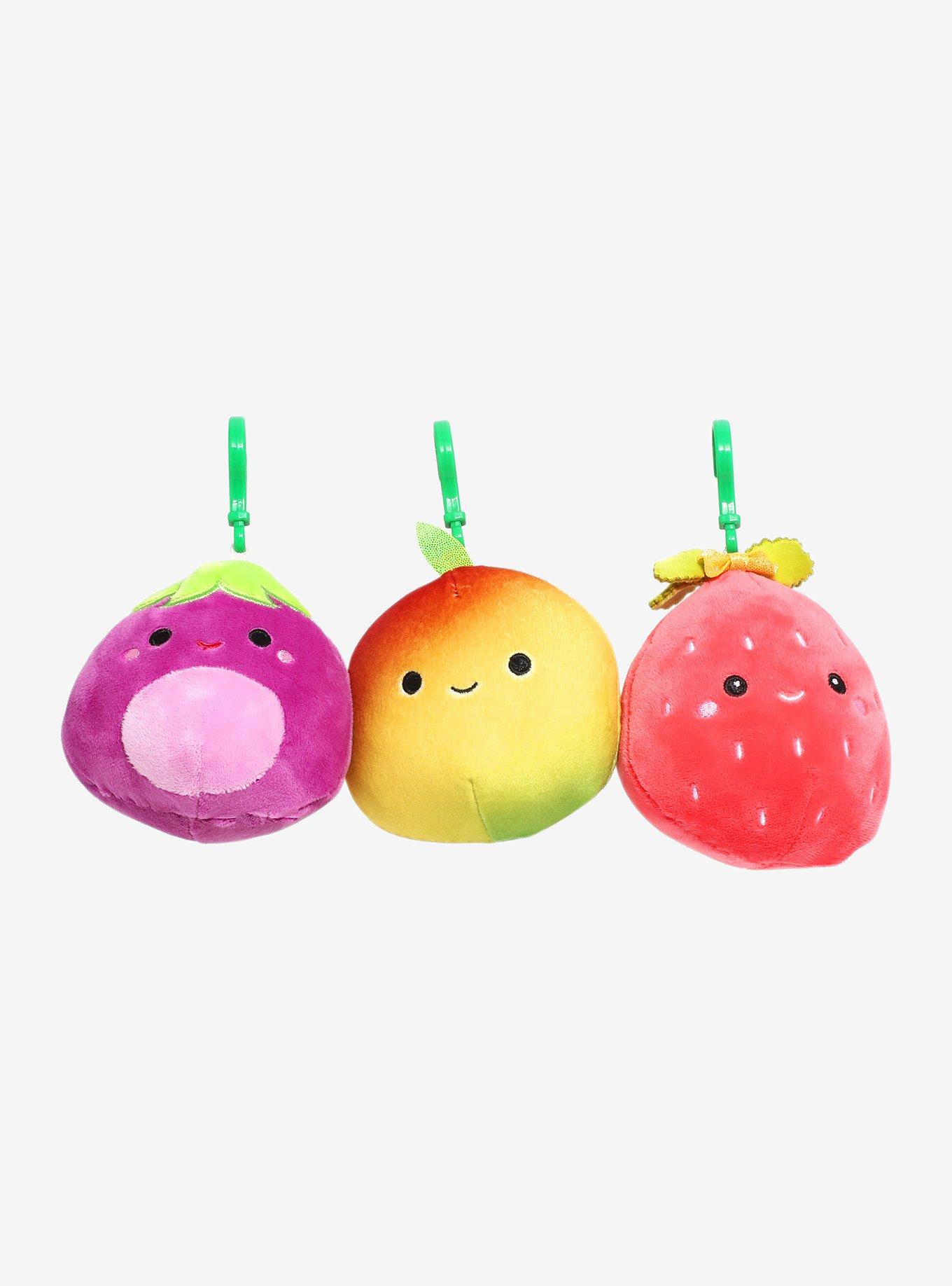 Squishmallows Fruit & Vegetable Assorted Blind Plush Key Chain, , hi-res