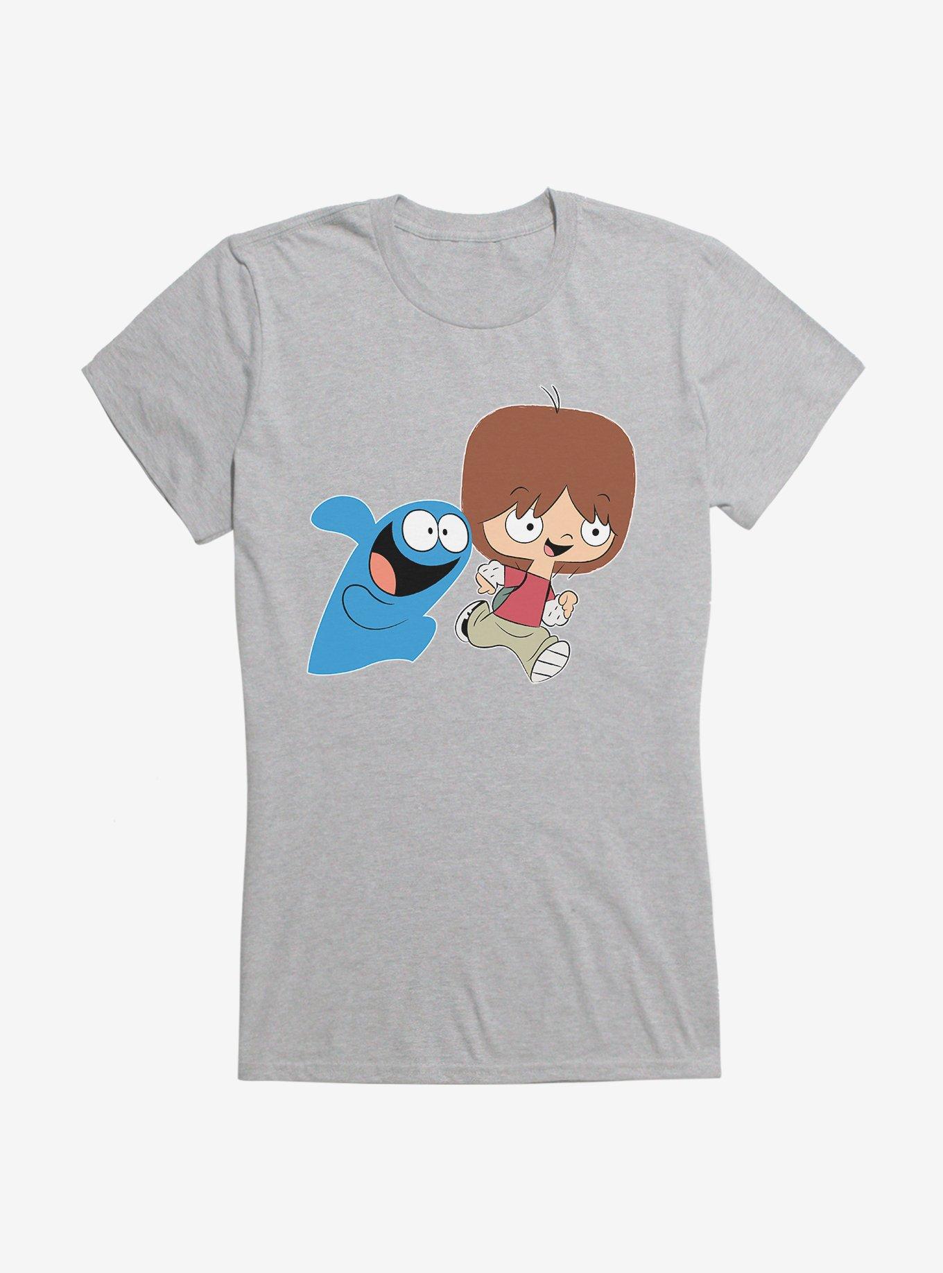 Foster's Home For Imaginary Friends Mac And Bloo Frolicking Girl's T-Shirt, , hi-res