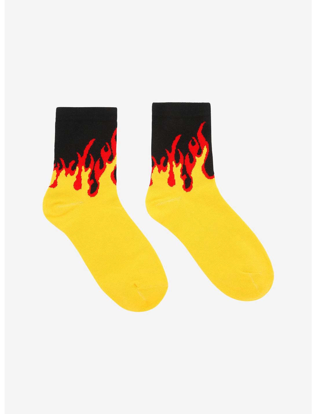 Bright Flame Ankle Socks, , hi-res