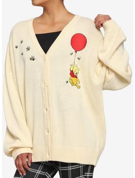 Disney Winnie The Pooh Balloon Skimmer Girls Cardigan Plus Size, , hi-res