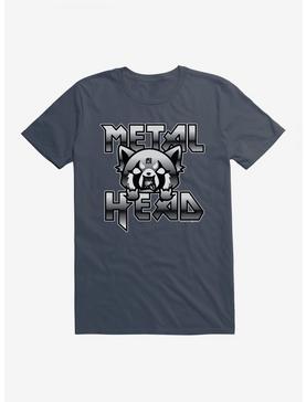 Aggretsuko Metal Head T-Shirt, LAKE, hi-res
