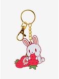 Bunny & Strawberry Key Chain