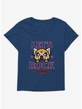 Aggretsuko Let's Rock Womens T-Shirt Plus Size, , hi-res