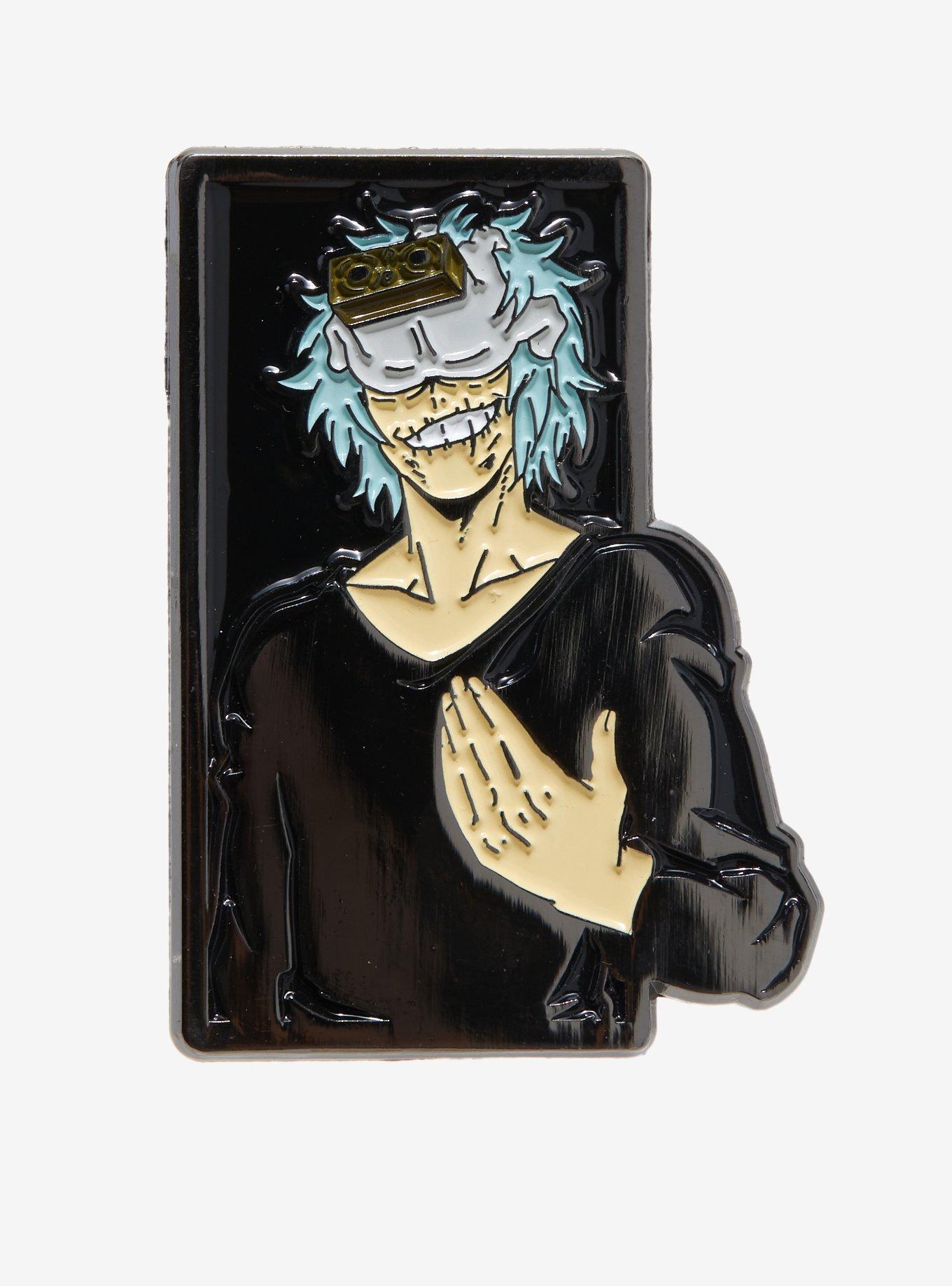 My Hero Academia Shigaraki Rectangle Enamel Pin, , hi-res