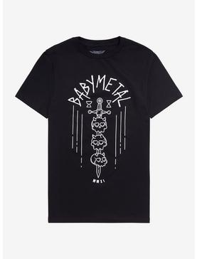 Babymetal Skulls & Sword Girls T-Shirt, , hi-res