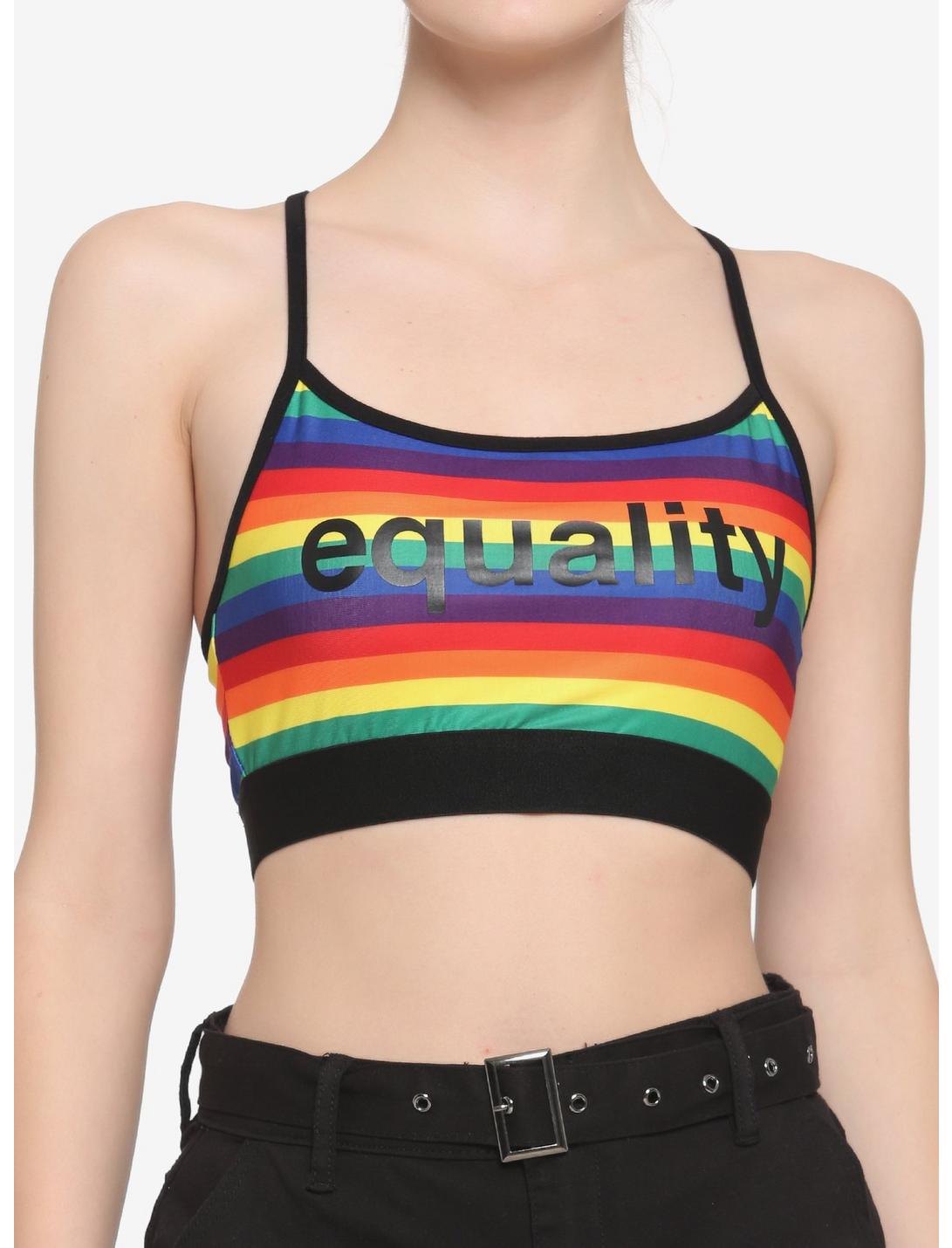 Equality Rainbow Bralette, MULTI, hi-res