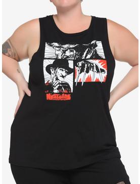 A Nightmare On Elm Street Girls Muscle Top Plus Size, , hi-res